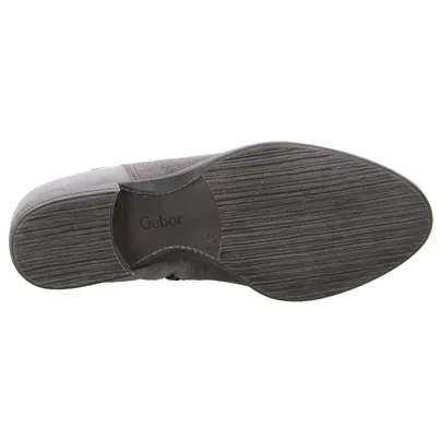 GABOR Stiefel Taupe Leder 