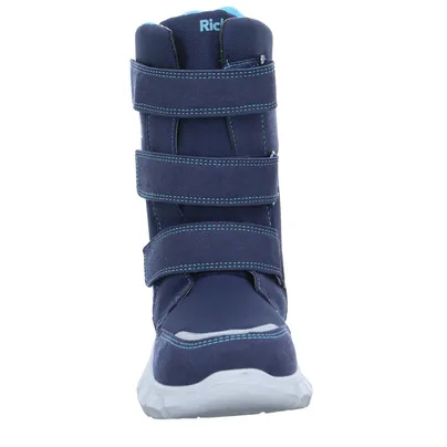 RICHTER Winterstiefel Unisex Kleinkinder-Snowboot Membran Blau Textil RICHTER Winterstiefel Unisex Kleinkinder-Snowboot Membran Blau Textil