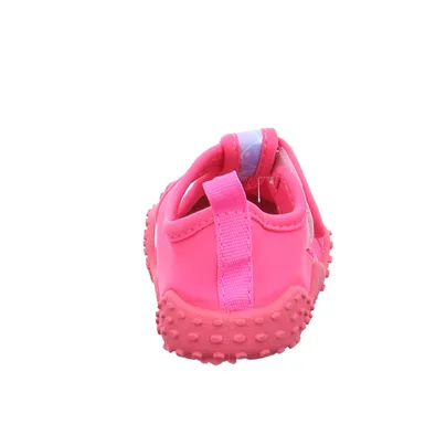 PLAYSHOES Badeschuh Kleinkinder-Sandale wasserfest Pink Textil PLAYSHOES Badeschuh Kleinkinder-Sandale wasserfest Pink Textil