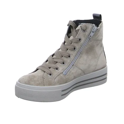 LEGERO Mid Cut Sneaker Taupe Leder 