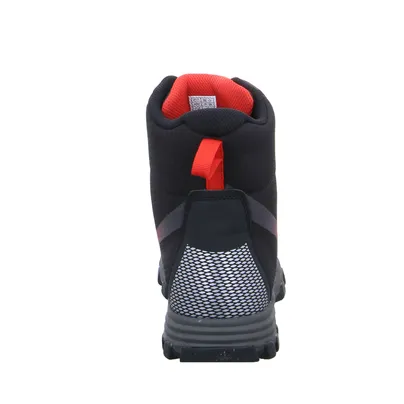 VADO Schneestiefel Junge Jungen- Snowboot Membran Grau Textil 