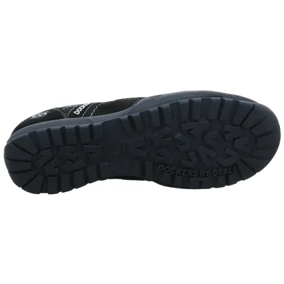 DOCKERS Halbschuh Schwarz Leder DOCKERS Halbschuh Schwarz Leder