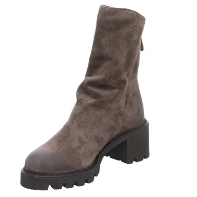 PAUL GREEN Stiefelette Taupe Leder 
