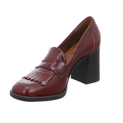 TAMARIS Hochfrontpumps Cognac Leder TAMARIS Hochfrontpumps Cognac Leder