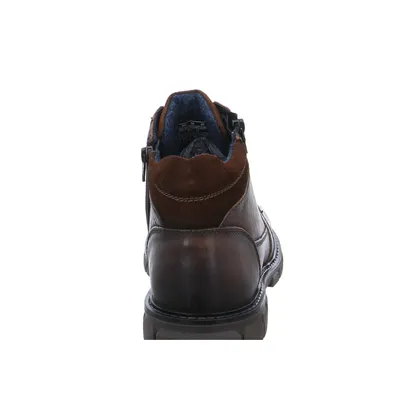 BUGATTI SHOES Winter-Boots Braun Leder 