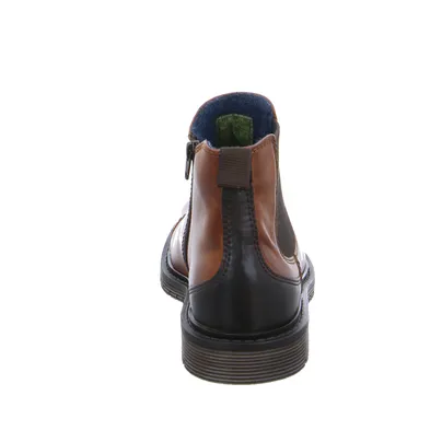 BUGATTI SHOES Western Cognac Lederimitat BUGATTI SHOES Western Cognac Lederimitat