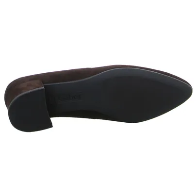 GABOR Pumps Braun Leder 