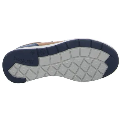 BUGATTI SHOES Halbschuhe Sneaker Cognac Lederimitat BUGATTI SHOES Halbschuhe Sneaker Cognac Lederimitat