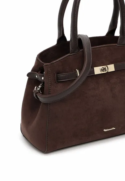 TAMARIS Shopper Braun Textil TAMARIS Shopper Braun Textil