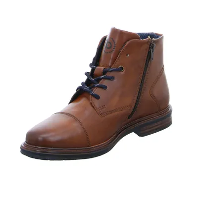 BUGATTI SHOES Winter-Boots Cognac Lederimitat 