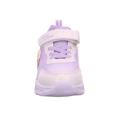 DISNEY Kleinkinder-Halbschuh Klett Weiss Lederimitat 
