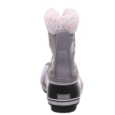 SOREL Schneestiefel Kinder-Snowboot Grau Lederimitat SOREL Schneestiefel Kinder-Snowboot Grau Lederimitat
