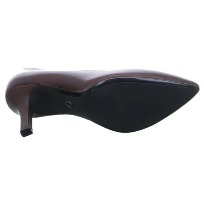 TAMARIS Pumps Braun Leder 