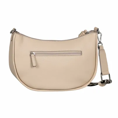 TOM TAILOR Gürteltasche / Bodybag Beige Lederimitat TOM TAILOR Gürteltasche / Bodybag Beige Lederimitat