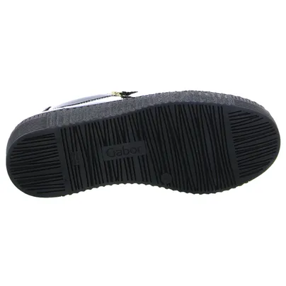 GABOR Sneaker Schwarz Leder 