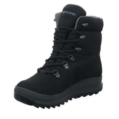 IGI & CO mit Gore-Tex Snowboot Schwarz Leder 