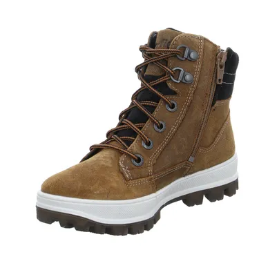 SUPERFIT Winter-Boot Jungen-Winter-Bottine Cognac Textil 