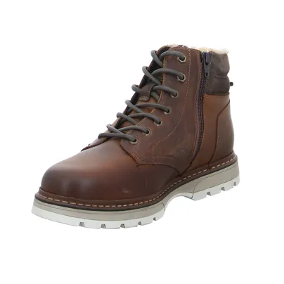 * Winter-Boots Braun Leder * Winter-Boots Braun Leder
