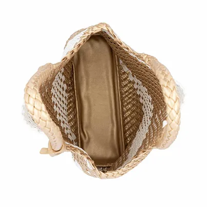 REMONTE Sommertasche Gold Lederimitat mit Bag in Bag REMONTE Sommertasche Gold Lederimitat mit Bag in Bag