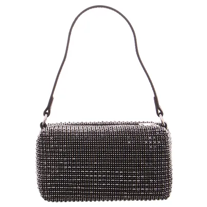 * Clutch / Abendtasche Schwarz Synthetik 