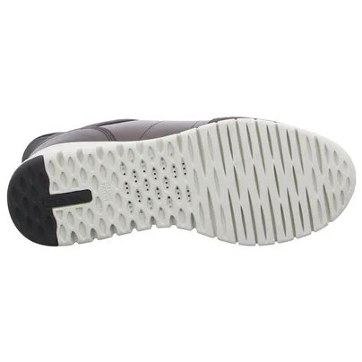 GEOX Halbschuhe Sneaker Braun Leder GEOX Halbschuhe Sneaker Braun Leder