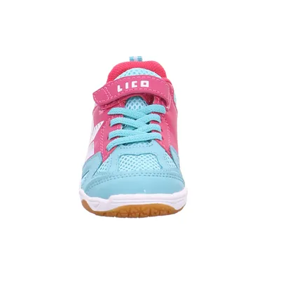 LICO Schnürer+1Velcro Kinder Sportschuh Türkis Synthetik LICO Schnürer+1Velcro Kinder Sportschuh Türkis Synthetik