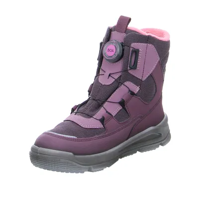 SUPERFIT Winterstiefel Mädchen-Snowboot Membrane Violette Textil SUPERFIT Winterstiefel Mädchen-Snowboot Membrane Violette Textil