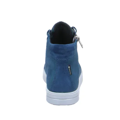 SUPERFIT Sneaker high Kleinkinder-Halbschuh Binder Petrol Leder SUPERFIT Sneaker high Kleinkinder-Halbschuh Binder Petrol Leder