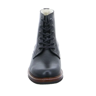 FERNANDO STRAPPA Winter-Boots Schwarz Leder FERNANDO STRAPPA Winter-Boots Schwarz Leder