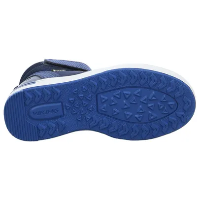 VIKING Sneaker Kleinkinder-Halbschuh Klett Blau Textil VIKING Sneaker Kleinkinder-Halbschuh Klett Blau Textil