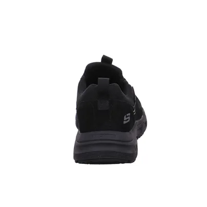 SKECHERS Halbschuh-Schlüpfer Schwarz Leder SKECHERS Halbschuh-Schlüpfer Schwarz Leder