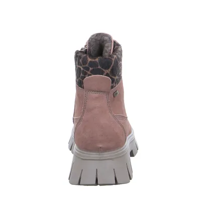 IMAC Stiefelette Mädchen-Winter-Bottine Rosa Leder IMAC Stiefelette Mädchen-Winter-Bottine Rosa Leder