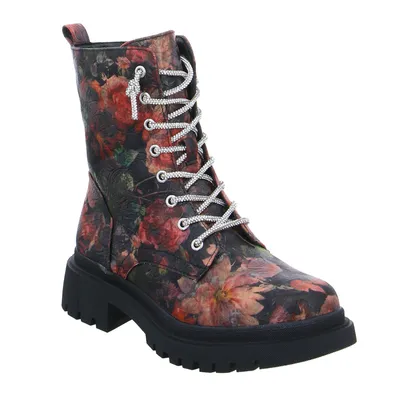 LA STRADA Boot Schwarz Lederimitat LA STRADA Boot Schwarz Lederimitat