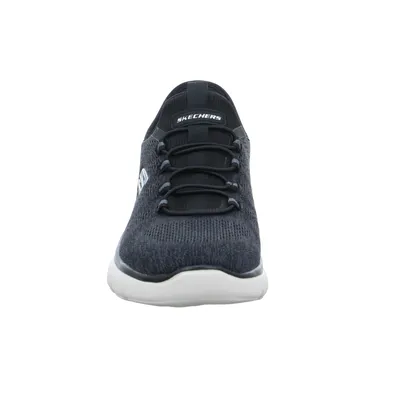 SKECHERS Halbschuh-Schlüpfer Schwarz Synthetik SKECHERS Halbschuh-Schlüpfer Schwarz Synthetik