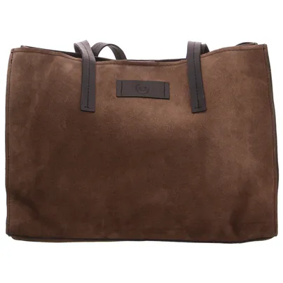 SCHUHENGEL Shopper Taupe Leder SCHUHENGEL Shopper Taupe Leder