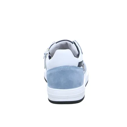 GATTINO Sneaker Jungen-Halbschuh Binder Blau Leder GATTINO Sneaker Jungen-Halbschuh Binder Blau Leder