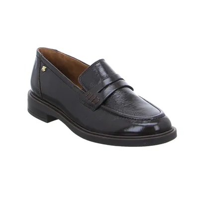 PAUL GREEN Slipper Braun Leder 