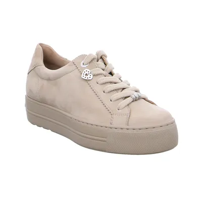 PAUL GREEN Sneaker Beige Leder 