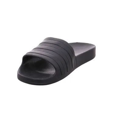 ADIDAS BADSCHUHE UNISEX Schwarz Recycelte Materialien ADIDAS BADSCHUHE UNISEX Schwarz Recycelte Materialien