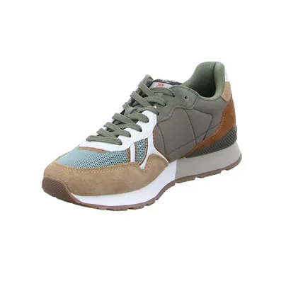 PEPE JEANS Halbschuhe Sneaker Stoff Grün Lederimitat PEPE JEANS Halbschuhe Sneaker Stoff Grün Lederimitat