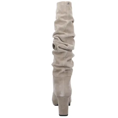 PETER KAISER Stiefel Taupe Leder PETER KAISER Stiefel Taupe Leder