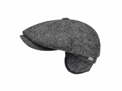 CHILLOUTS HE, herausklappbare Ohren Mode-Hut Grau Textil CHILLOUTS HE, herausklappbare Ohren Mode-Hut Grau Textil