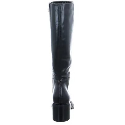 MJUS Stiefel Schwarz Leder 