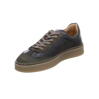 AMBITIOUS Halbschuhe Sneaker Khaki Leder 
