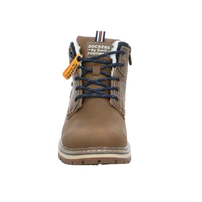 DOCKERS Winter-Boots Cognac Lederimitat DOCKERS Winter-Boots Cognac Lederimitat