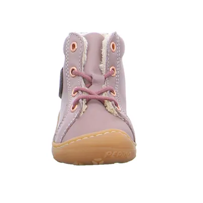 PEPINO Bottine Lauflernschuh Rosa Leder PEPINO Bottine Lauflernschuh Rosa Leder