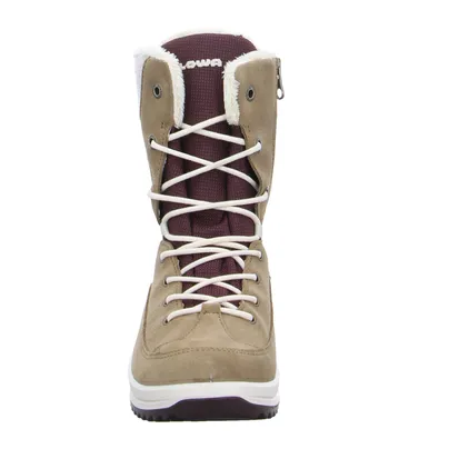 LOWA Winter-Sneaker, high Mädchen-Snowboot Membrane Beige Textil LOWA Winter-Sneaker, high Mädchen-Snowboot Membrane Beige Textil