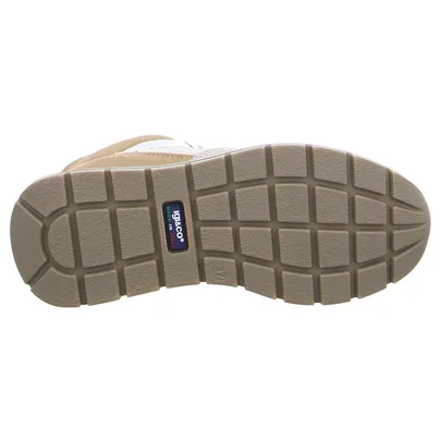 IGI & CO mit Gore-Tex Mid Cut Sneaker Beige Leder IGI & CO mit Gore-Tex Mid Cut Sneaker Beige Leder