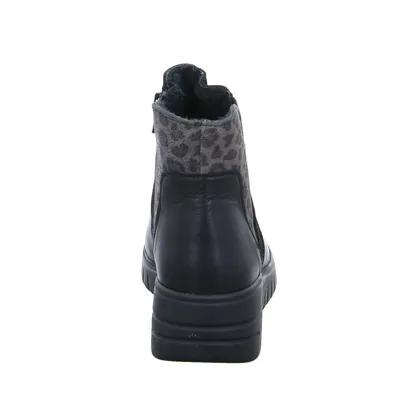 VAN DER LAAN mit 2RV Comfort-Stiefelette Schwarz Leder VAN DER LAAN mit 2RV Comfort-Stiefelette Schwarz Leder
