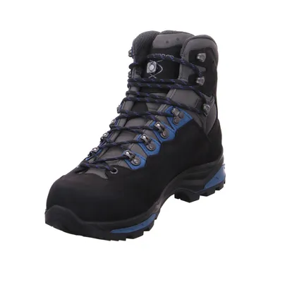LOWA Trekkingschuhe Schwarz Leder 